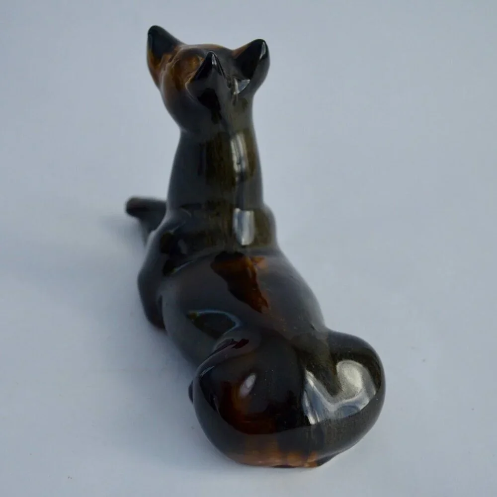 Vintage MCM Doberman Ceramic Figurine Brazil 4166 - Picture 4 of 5